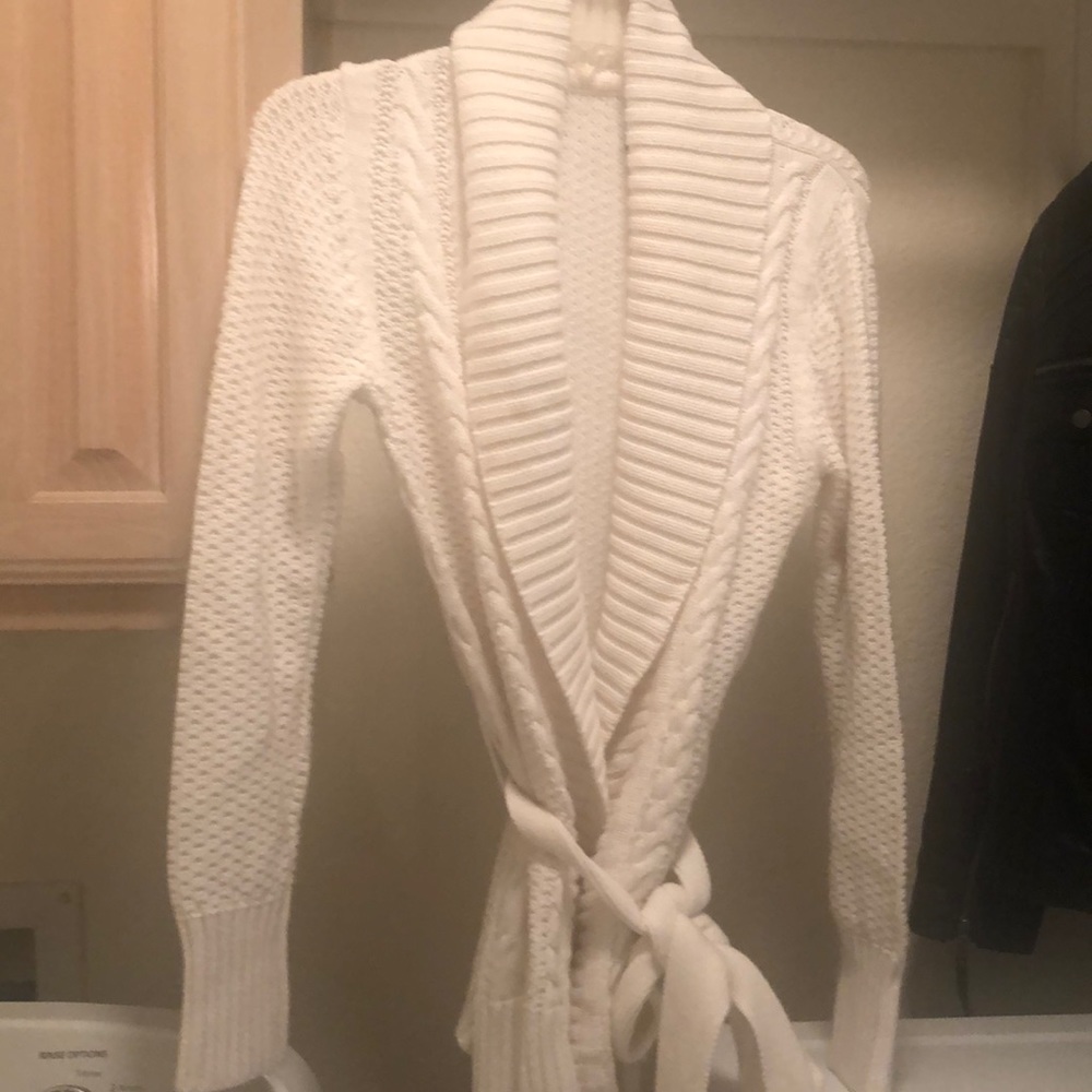 CK Summer wrap cotton sweater
